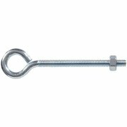 HILLMAN Hardware Essentials Eye Bolt with Nut, 1/4-20 Thread, Steel, Zinc-Plated 320712